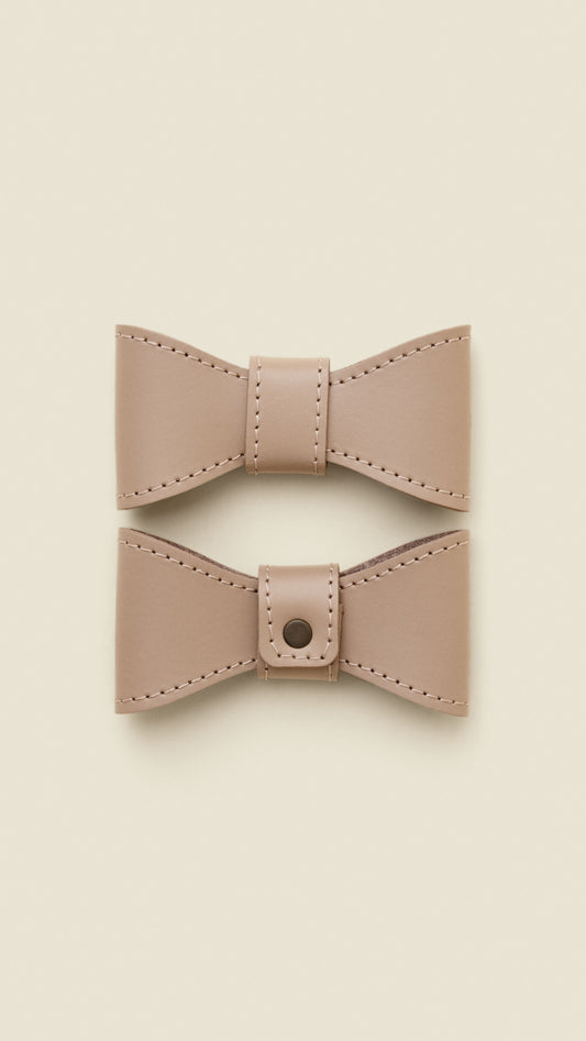 TAUPE BOWTIE